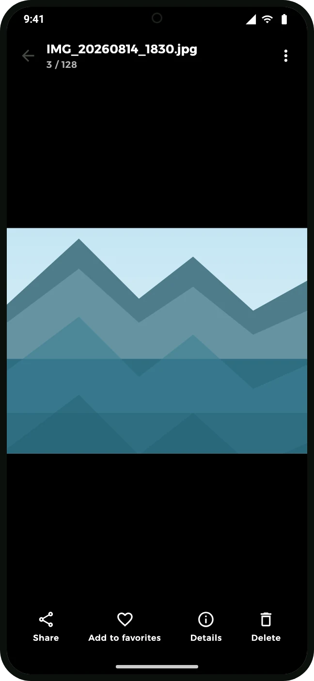 Zoom, swipe, play videos