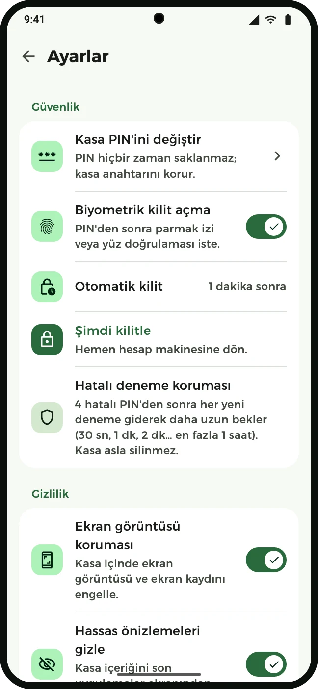 Sıkı kilitli, sizin kurallarınızla