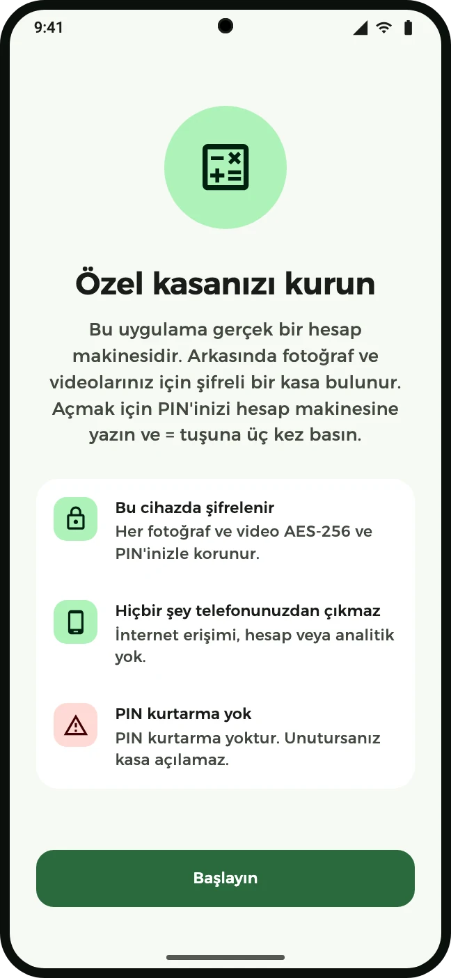 Hiçbir şey telefonunuzdan çıkmaz